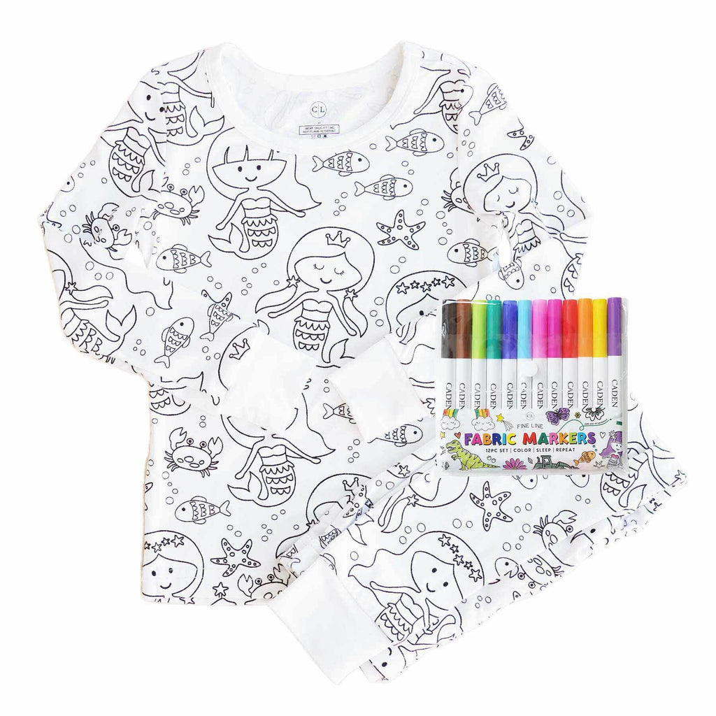 Coloring Pajama Set